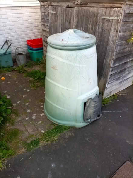 Photo of free Large plastic compost bin (Rhayader LD6) #1