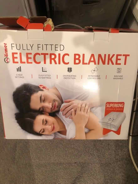 Photo of free Super king padded electric blanket (Bilton, HG1) #3