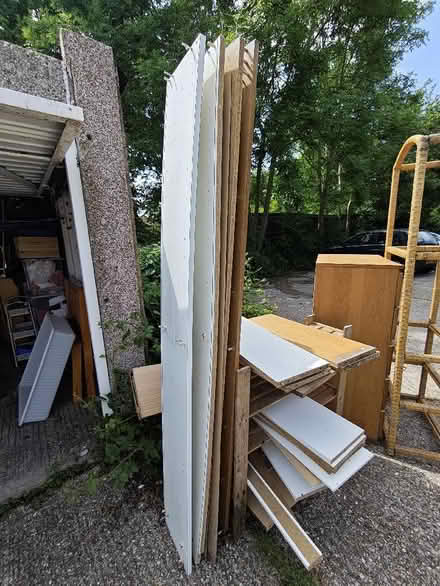 Photo of free Two IKEA tall shelves (Horsell GU21) #3