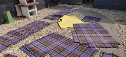 Photo of free Tartan carpet off cuts (Stewarton, Kilmarnock) #4