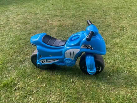 Photo of free Toddler 2.5yrs + ride on motorbike (Crooks Barn TS20) #1