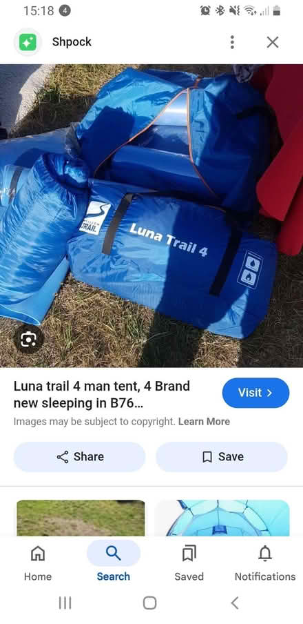 Photo of free Luna trail tent 4 (Iffley OX4) #1