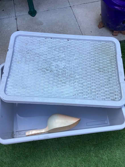 Photo of free Storage Box and Scoop (Stoneham SO50) #1