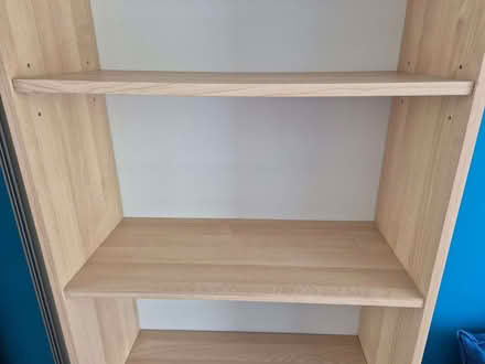 Photo of free Bookcase oak veneer 59x170x25 (Woosehill RG41) #3