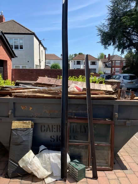 Photo of free Used black gutter (Llandaff CF5) #1