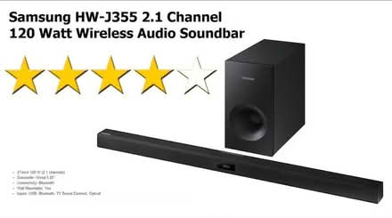 Photo of free Soundbar & Woofer (Sunniside DL13) #1