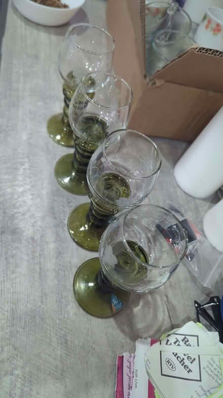 Photo of free Coloured wine glasses (Minerva Wharf WV1) #2