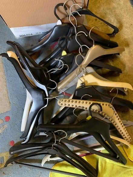 Photo of free Large Coat Hangers (Sandhurst GU47) #1