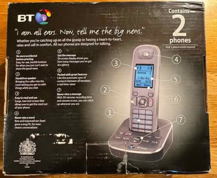 Photo of free BT DECT Phone (Wokingham, RG40) #2