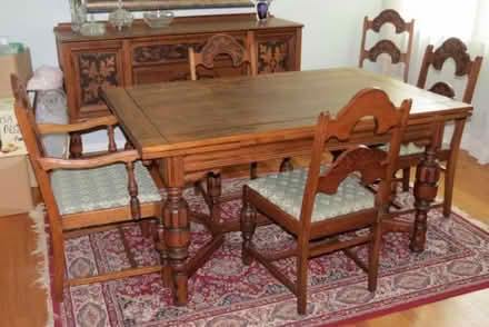 Photo of Extendable dining set (CV6) #1
