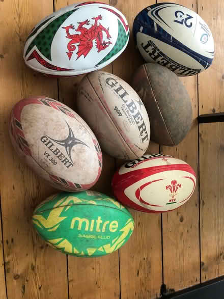 Photo of free Rugby balls x 7 (Bear Flat) #1