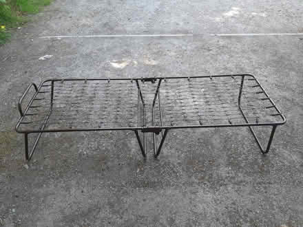 Photo of free Foldable Metal Bed Frame (Limpley Stoke) #2