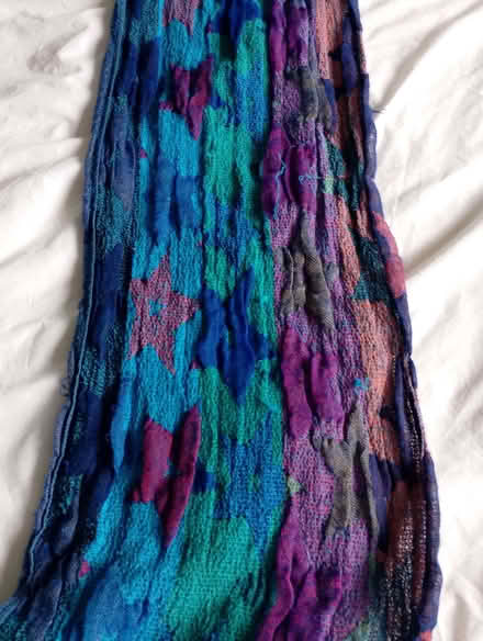 Photo of free Colourful star scarf (Fords Farm RG31) #1