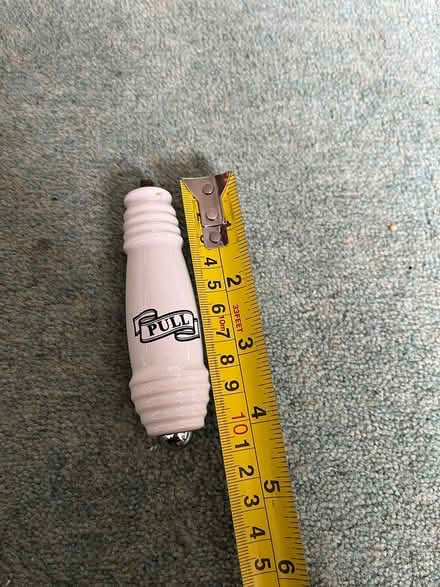 Photo of free Victorian style ceramic chain pull (Shefford) #2