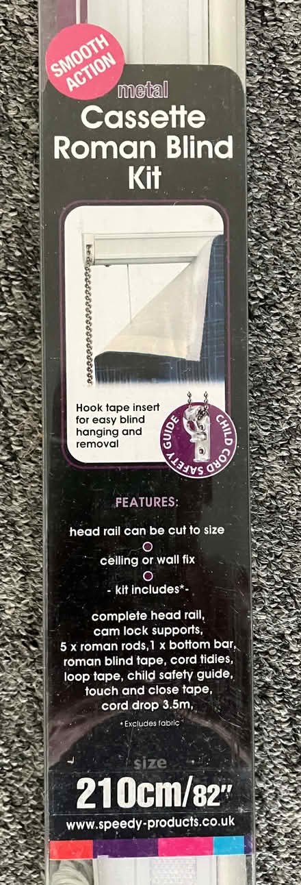 Photo of free New Roman Blind Kit - Very Wide 210cm (6'10") (Stalybridge SK15) #3