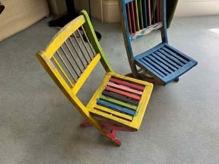 Photo of free Two children's chairs for upcycling (Henley-on-Thames RG9) #2