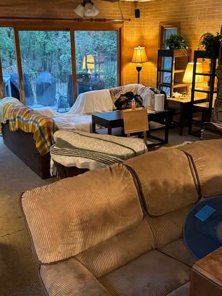 Photo of free Couch and recliner (Timber Trails, Oak Brook) #2