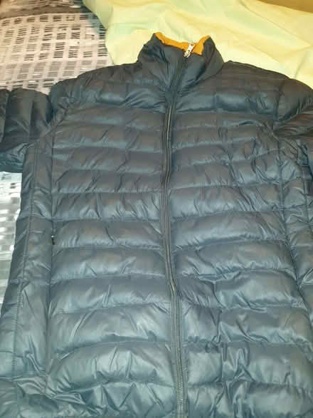 Photo of free tokyo laundry men puffs jacket black small (AB32) #1