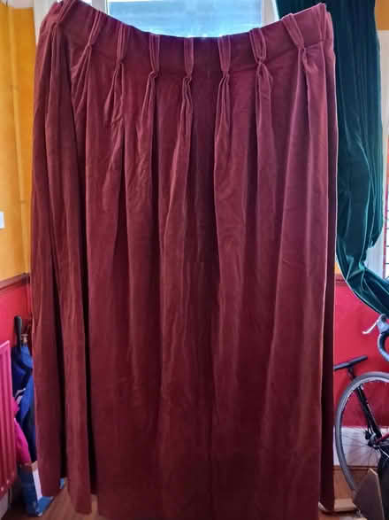 Photo of free Velvet curtain (Chorlton M21) #1