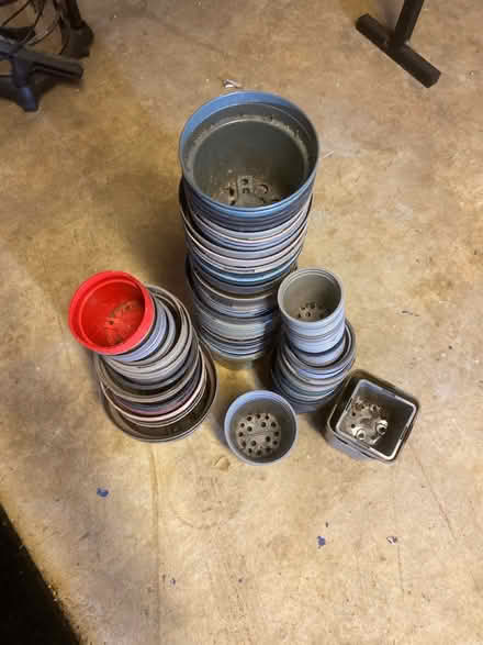 Photo of free Plant pots plastic (Grange Park) #2