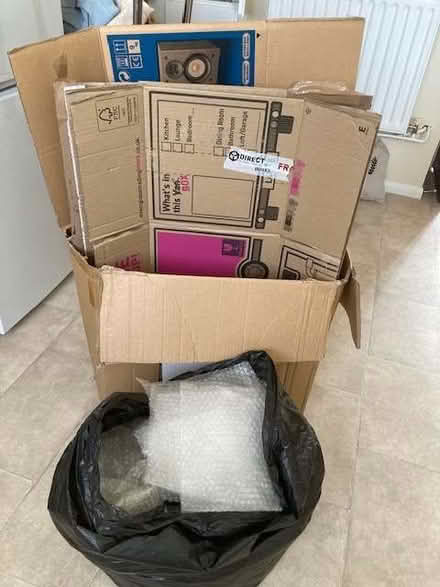 Photo of free Moving boxes and packing i.e. bubble wrap (Pooley Green TW20) #1