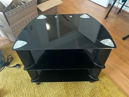 Photo of free Black TV stand (Sandyford NE2) #2