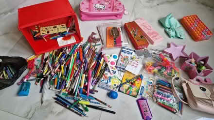 Photo of free Stationery - Crayon, Colour pencils, pencil cases (Far Bletchley MK3) #1