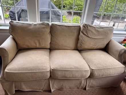 Photo of free 2 large comfortable sofas (school street Cotuit) #2