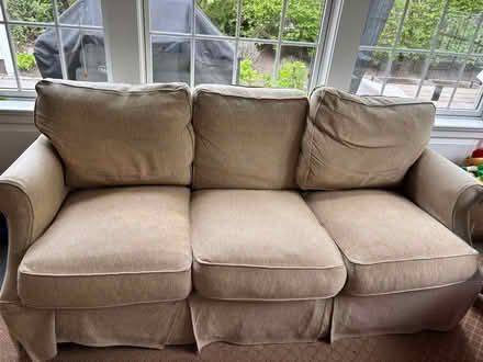Photo of free 2 large comfortable sofas (school street Cotuit) #2