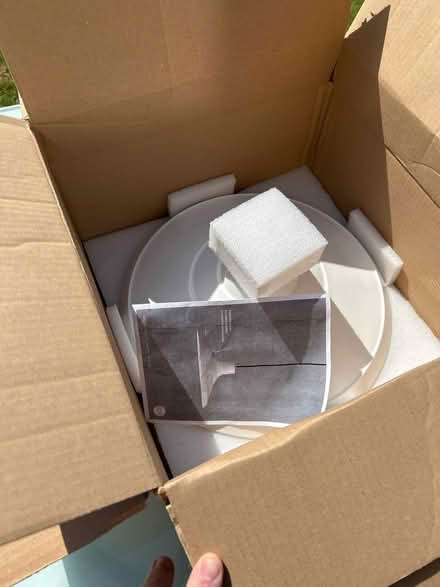 Photo of free New porcelain light fixture (SN25 4ZB) #1