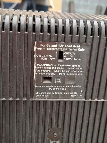 Photo of free Battery charger (Stanstead St Margarets SG12) #1