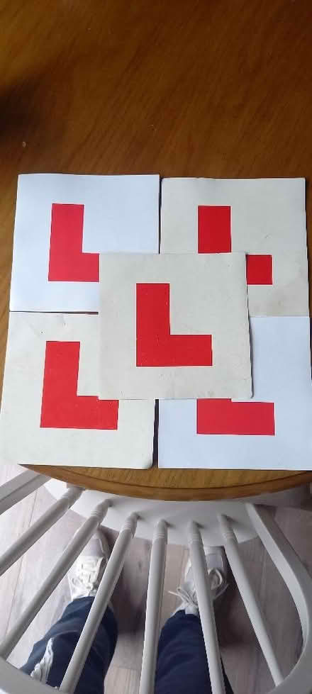 Photo of free 5 magnetic L plates (Harrogate HG2) #1