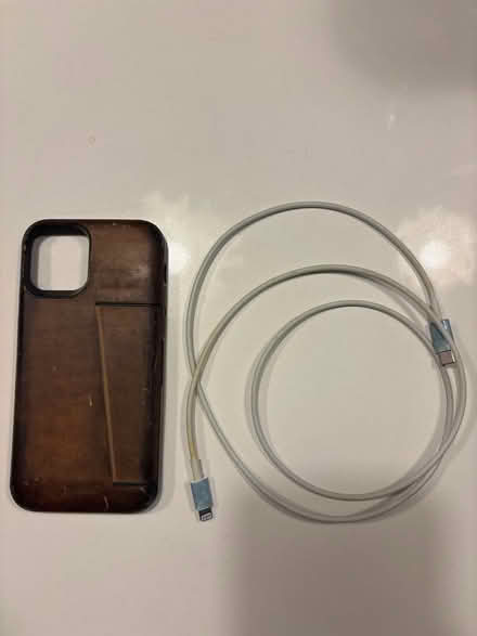 Photo of free Wallet iPhone 12 case and charger (Avon Hill) #1