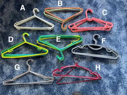 Photo of free Selection of coat hangers (Behind Downend School BS16) #1