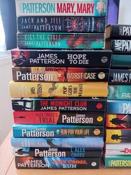 Photo of free James Patterson books (Greenstead CO4) #2