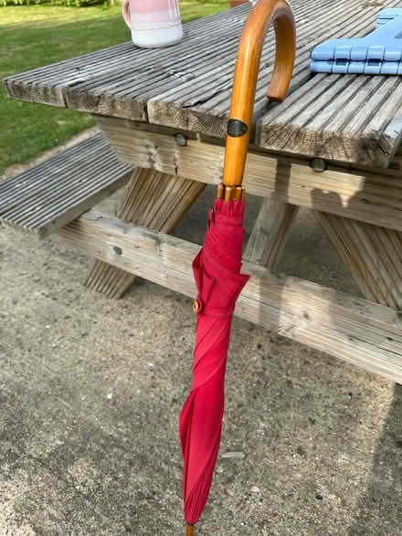 Photo of free Wooden umbrella (Marden TN12 9) #2