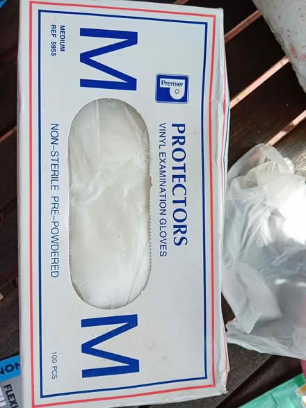 Photo of free Protective disposable gloves (full box) (Tavistock Avenue ST16) #1