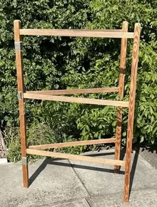 Photo of free 2 big wooden vintage clothes horses (Moor Allerton LS17) #1