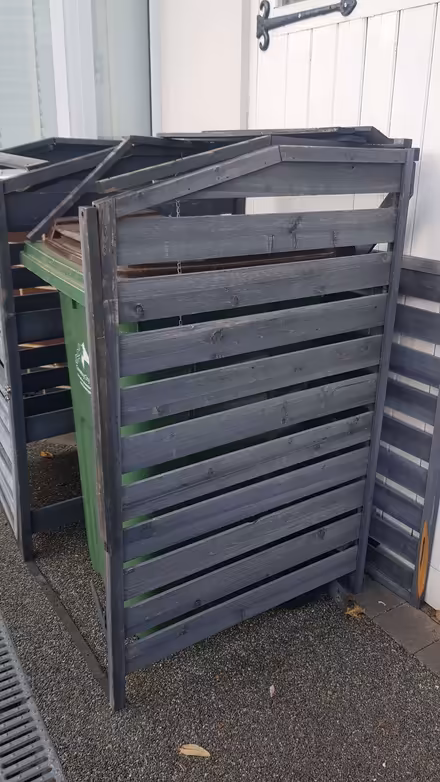 Photo of free Grey painted double wheelie bin store needs TLC (Cheylesmore CV3) #3