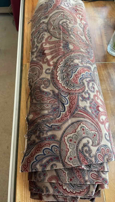 Photo of free Velvet curtain fabric (Downhead Park MK15) #1