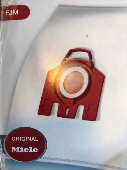 Photo of free Box of red Miele vacuum bags (Caldecott OX14) #1
