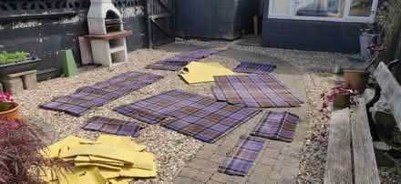 Photo of free Tartan carpet off cuts (Stewarton, Kilmarnock) #1