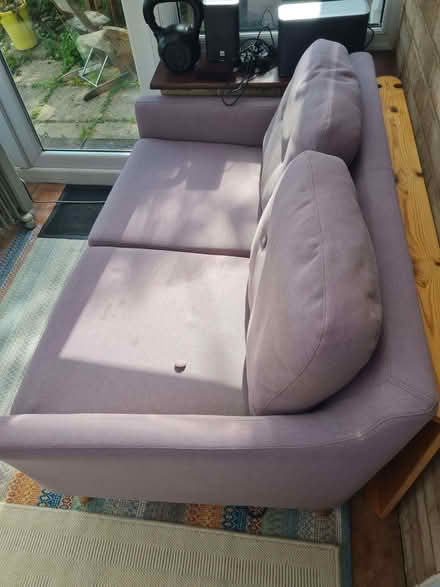Photo of free Grey 2 seater sofa (Cliff Hill CV34) #3