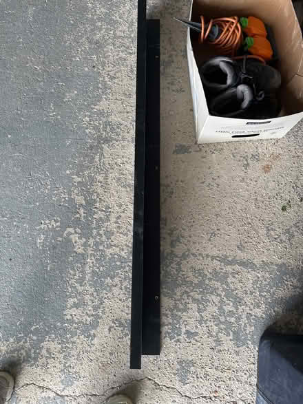 Photo of free IKEA black picture shelf (Loughton MK5) #1