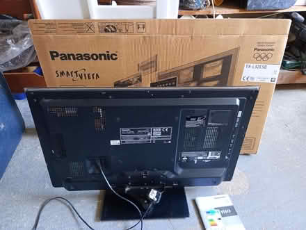 Photo of free Panasonic Flat Screen TV with smashed screen (Barnard's Green WR14) #1