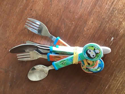 Photo of free 2 Sets of children’s cutlery (Wallington PO16) #1