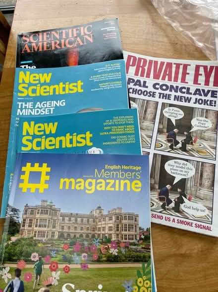 Photo of free Current magazines (Cheadle SK8) #1
