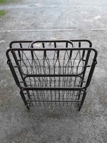 Photo of free Foldable Metal Bed Frame (Limpley Stoke) #1