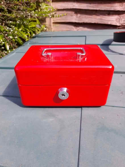 Photo of free Cash box with key (Malvern Link WR14) #1