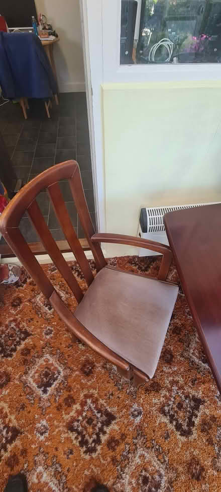 Photo of free Dining table and 6 chairs (Christchurch Dorset BH23) #3